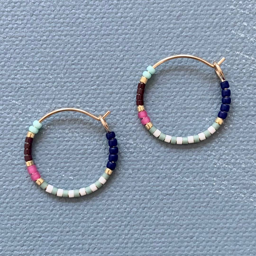 Alice Rise Colorloop Earrings (various sizes & colors)