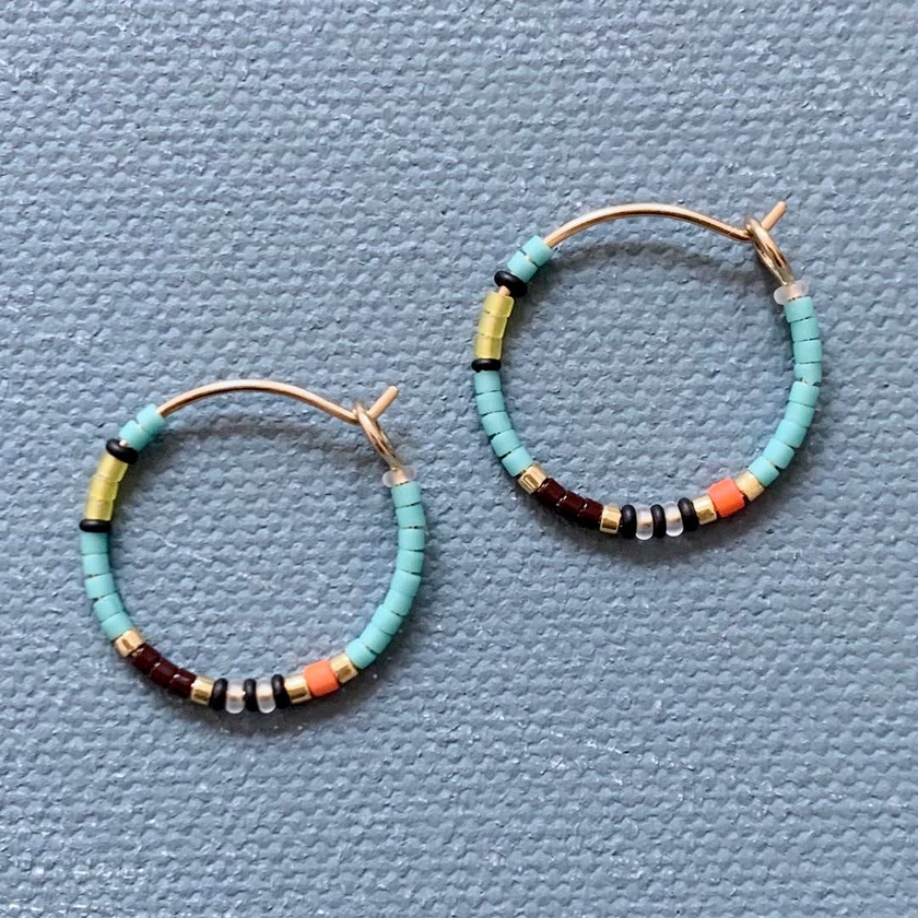 Alice Rise Colorloop Earrings (various sizes & colors)