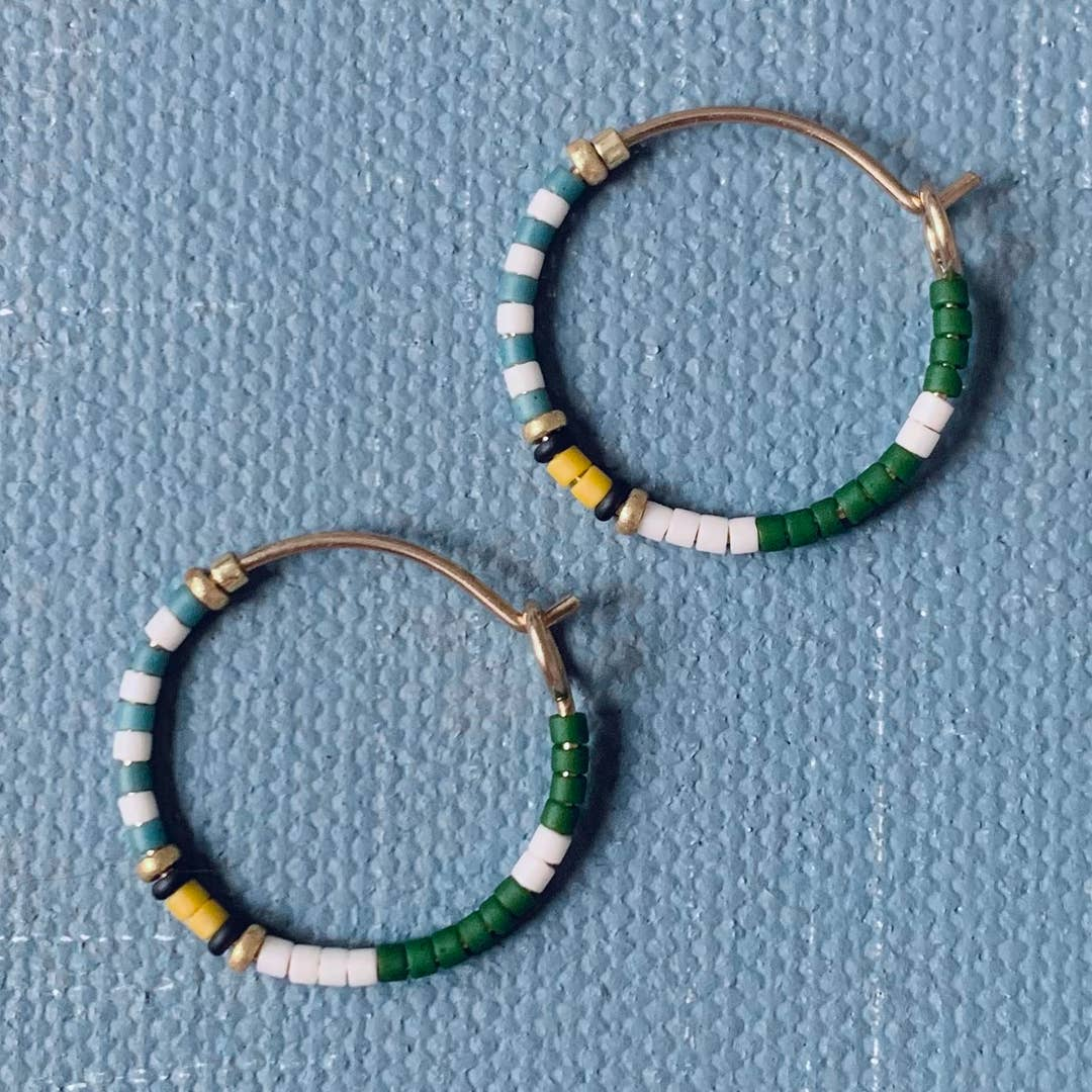 Alice Rise Colorloop Earrings (various sizes & colors)