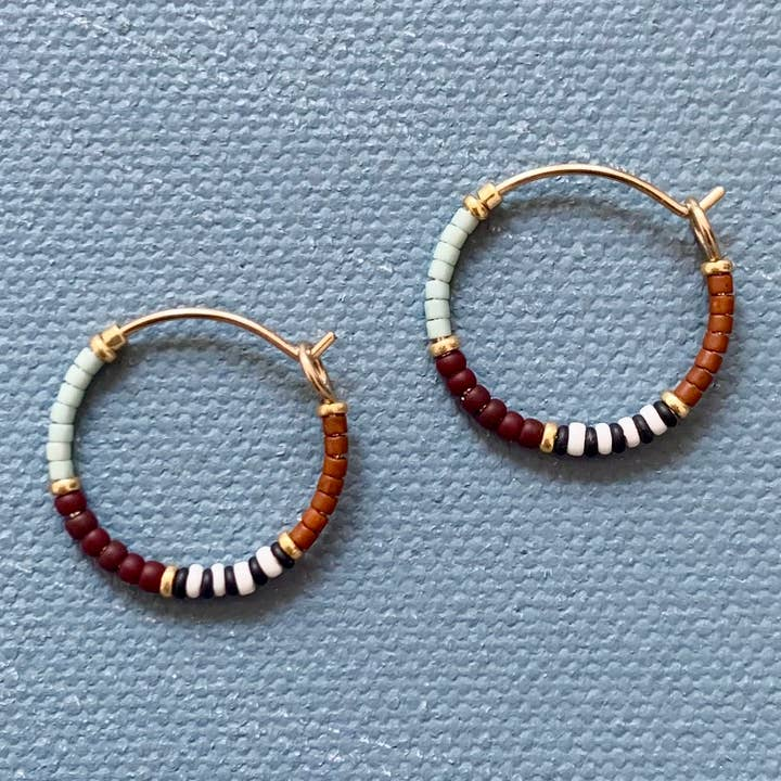 Alice Rise Colorloop Earrings (various sizes & colors)