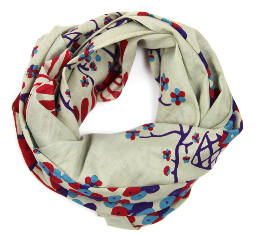 Les Belles Vagabondes 100% GOTS Organic Cotton Scarf