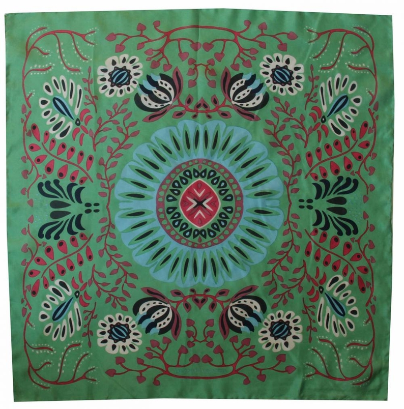 Les Belles Vagabondes 100% Silk Square - Small