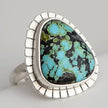 Carolyn Keys Handmade Jewelry - Lumi Ring #31 - Hubei Turquoise - Size 6