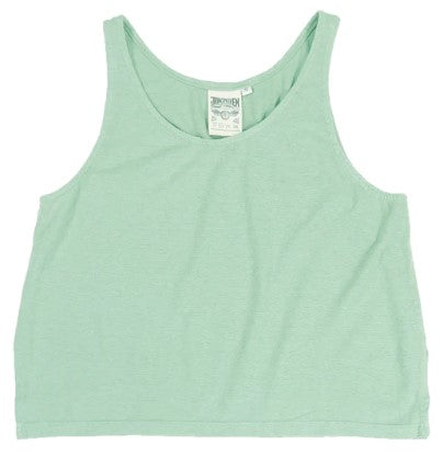 Jungmaven Cropped Tank - Sage Green