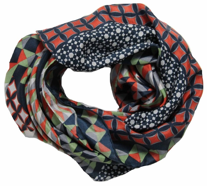 Les Belles Vagabondes 100% Silk Square