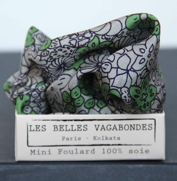 Les Belles Vagabondes 100% Silk Square
