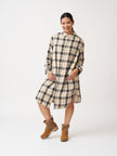 CP Shades Harper Dress - Double Cotton Gauze Plaid
