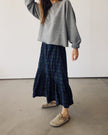 Hey Gang The Ranch Skirt - Green Plaid