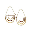 Carolyn Keys Handmade Jewelry - Triple Arc Hoops in 14k Gold Fill