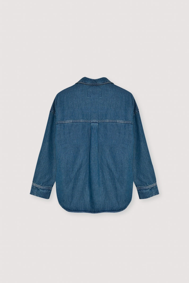 The New Society Oversized Denim Shirt