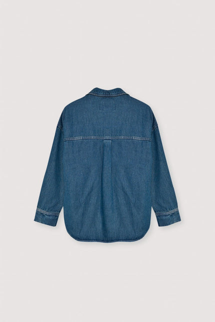 The New Society Oversized Denim Shirt