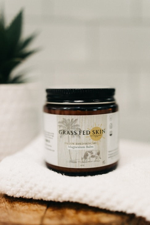 Grass Fed Skin Tallow Magnesium Balm