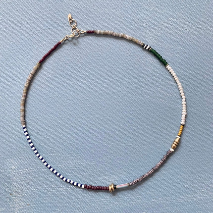 Alice Rise Little Pearl Mixed Media Necklace