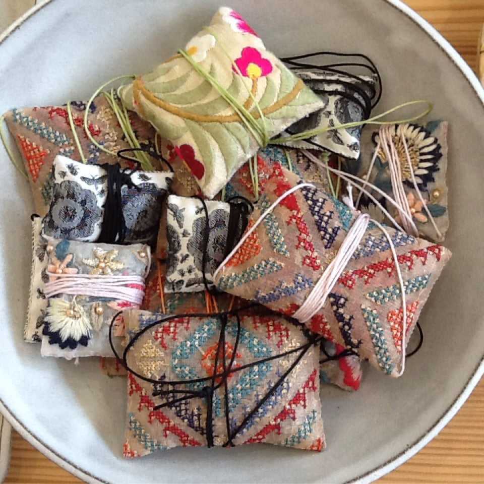 Dried Floral Sachet Amulet