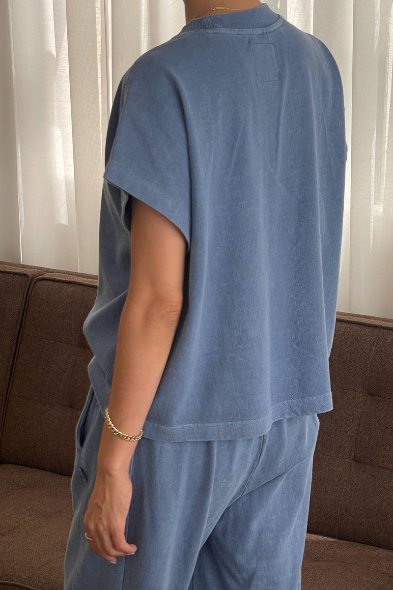 Le Bon Shoppe Jeanne Tee - Cornflower