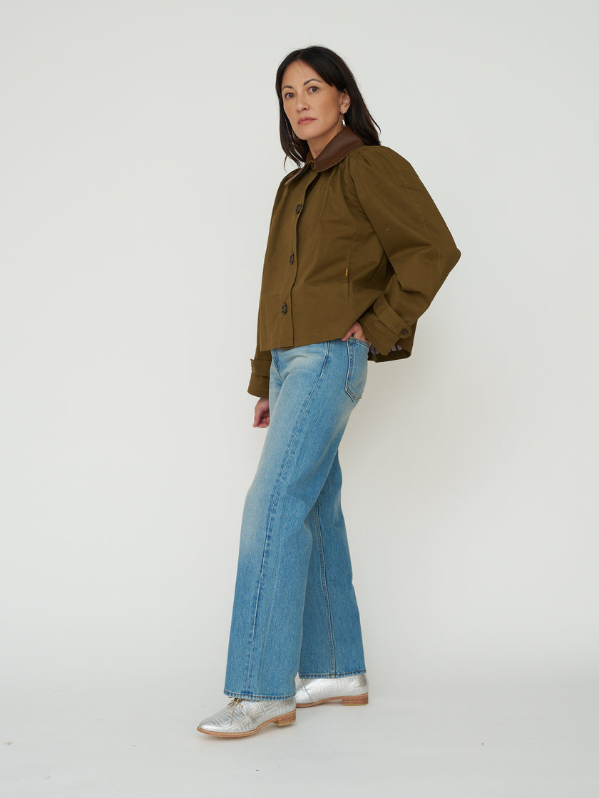 Louise Misha Tekihanne Jacket in Khaki