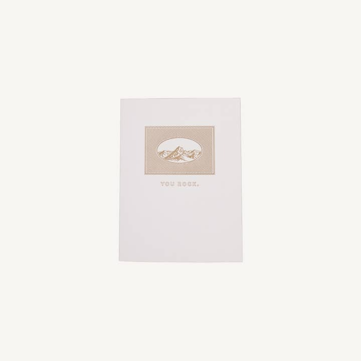 Hand Scored Letterpress Note Cards