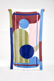 Mapoesie 100% Organic Cotton Abstract Beach Towel