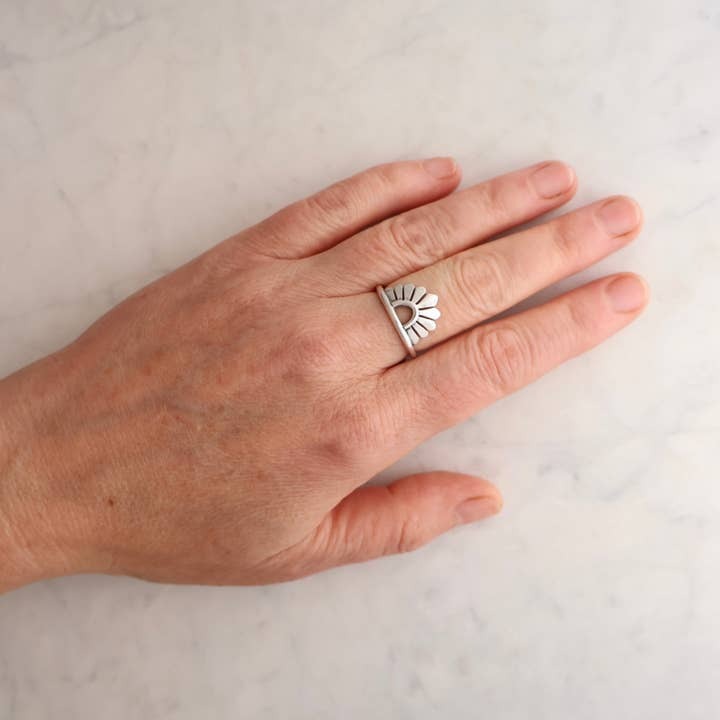 Carolyn Keys Handmade Jewelry - Osa Ring in Brass