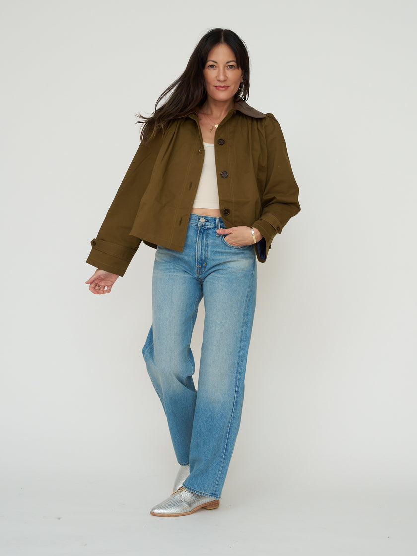 Louise Misha Tekihanne Jacket in Khaki