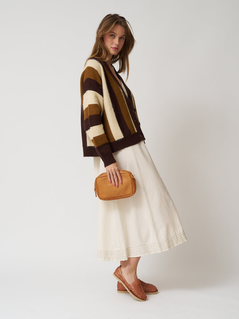 Handloom Eva Maxi Dress - Natural