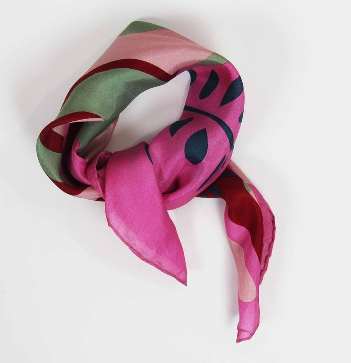 Les Belles Vagabondes 100% Silk Square
