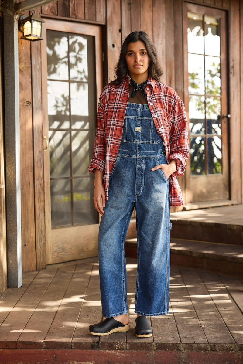 Hey Gang The Big Shirt - Red Plaid