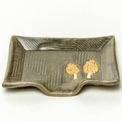 White Squirrel Clayworks Handmade Soap Dish