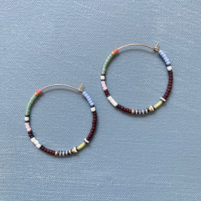 Alice Rise Colorloop Earrings (various sizes & colors)