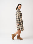 CP Shades Harper Dress - Double Cotton Gauze Plaid