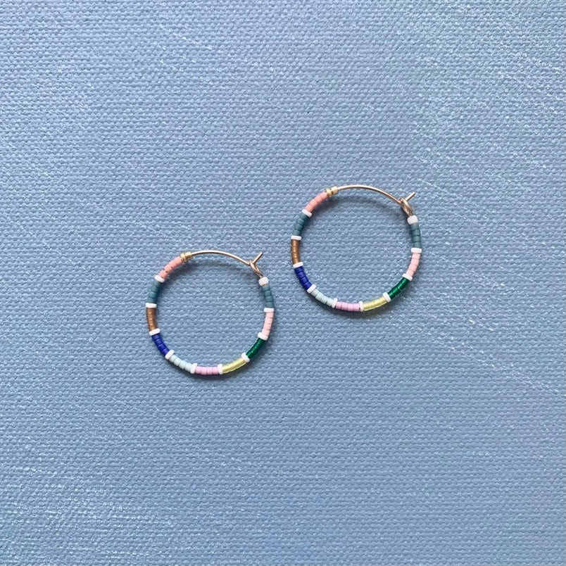 Alice Rise Colorloop Earrings (various sizes & colors)