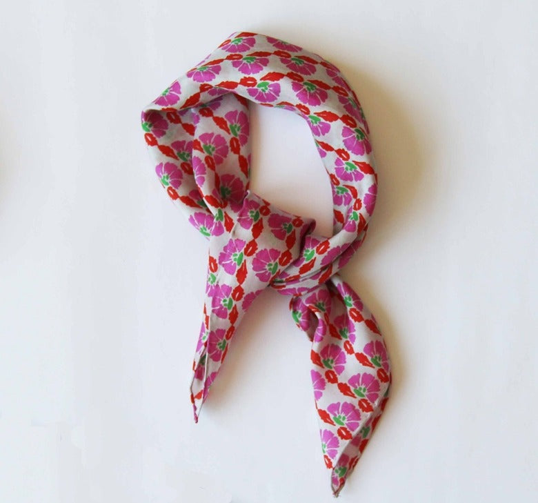 Les Belles Vagabondes 100% Silk Square