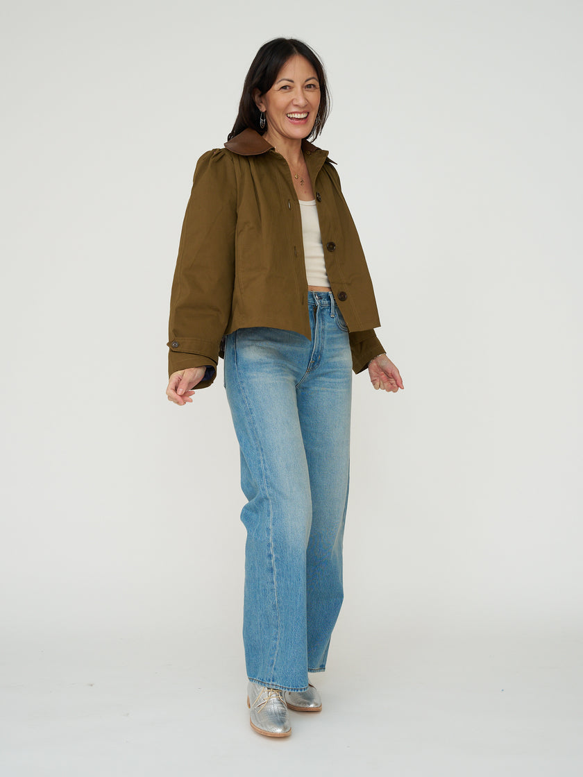 Louise Misha Tekihanne Jacket in Khaki