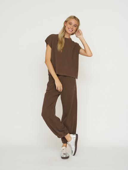Le Bon Shoppe Balloon Pants - Chocolate