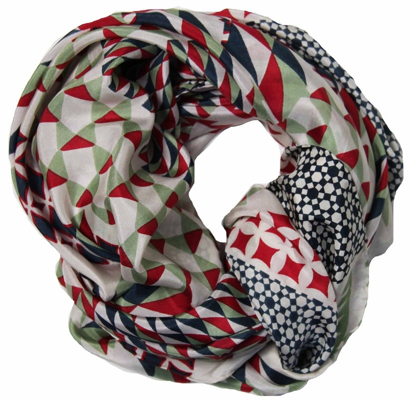 Les Belles Vagabondes 100% Silk Square