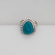 Carolyn Keys Handmade Jewelry - Lumi Ring #14 - Chrysocolla - Size 7