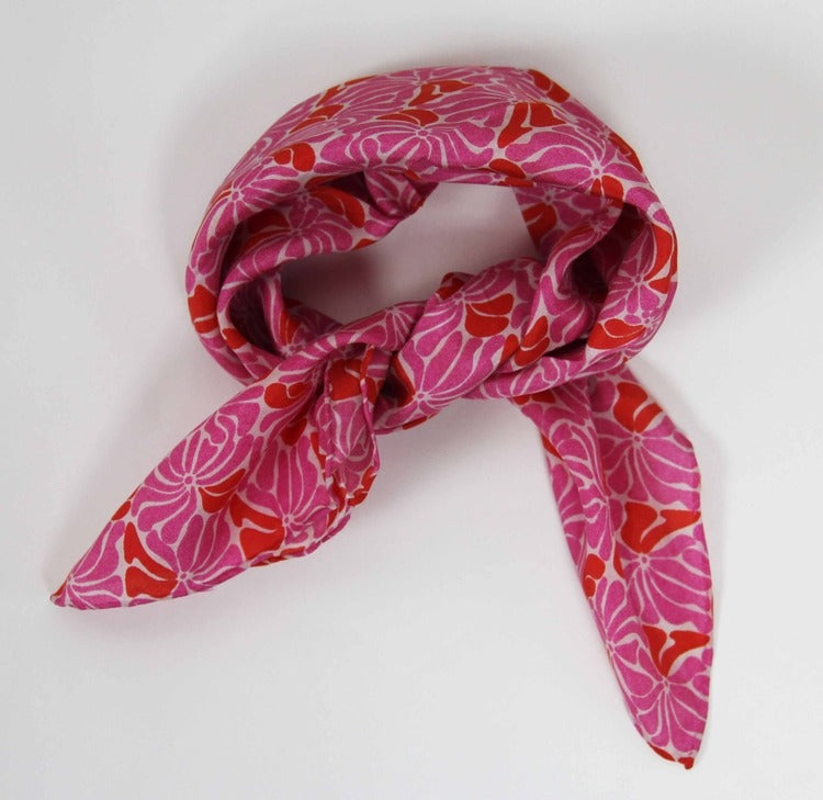 Les Belles Vagabondes 100% Silk Square