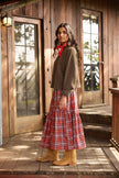 Hey Gang The Ranch Skirt - Red Plaid