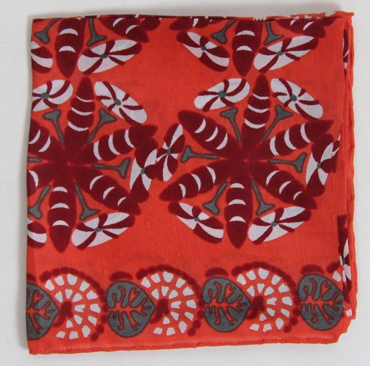 Les Belles Vagabondes 100% Silk Square