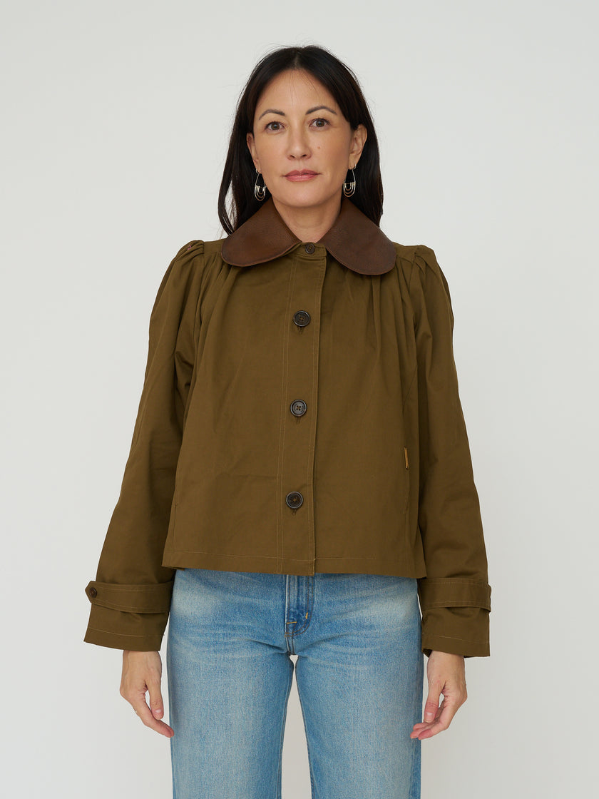 Louise Misha Tekihanne Jacket in Khaki