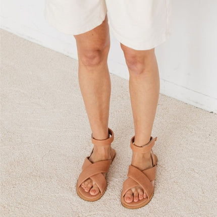 Either/Or Mary The Comfort Sandal - Cognac