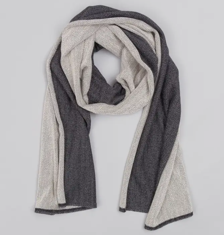 Happy Earth Company Organic Cotton Herringbone Scarf