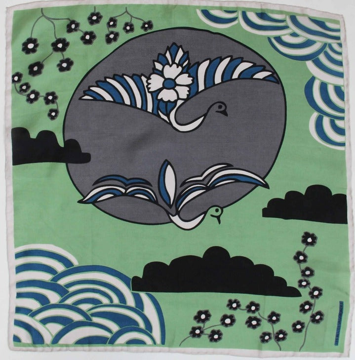 Les Belles Vagabondes 100% Silk Square