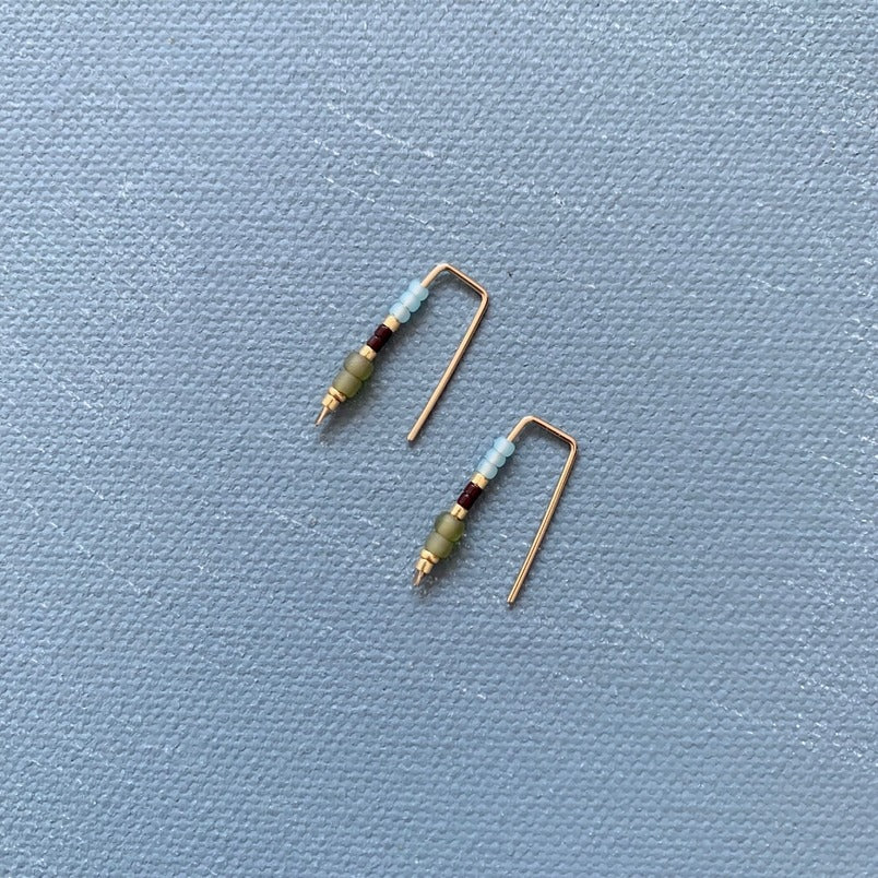 Alice Rise Colorspike Earrings (various sizes & colors)