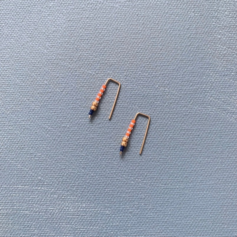 Alice Rise Colorspike Earrings (various sizes & colors)