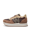 Woden Ronja Plateau Sneaker - Chocolate Multi