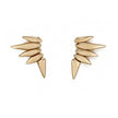 Carolyn Keys Handmade Jewelry - Punk Studs - Brass