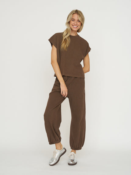 Le Bon Shoppe Jeanne Tee - Chocolate