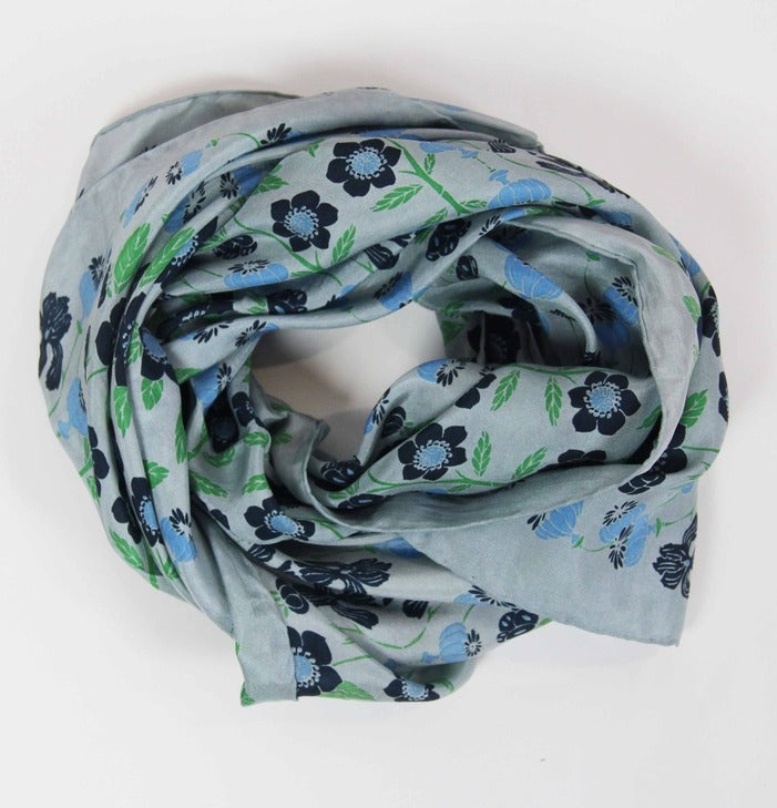 Les Belles Vagabondes 100% Silk Square