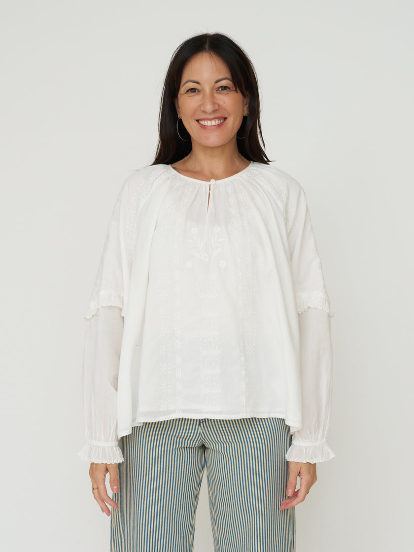 Louise Misha Organic Cotton Irisane Blouse